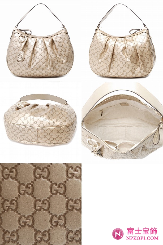 GUCCI/グッチ 2012年春夏新作SUKEYチャーム付きハンドバッグ 232955 AHB1G 9504 
